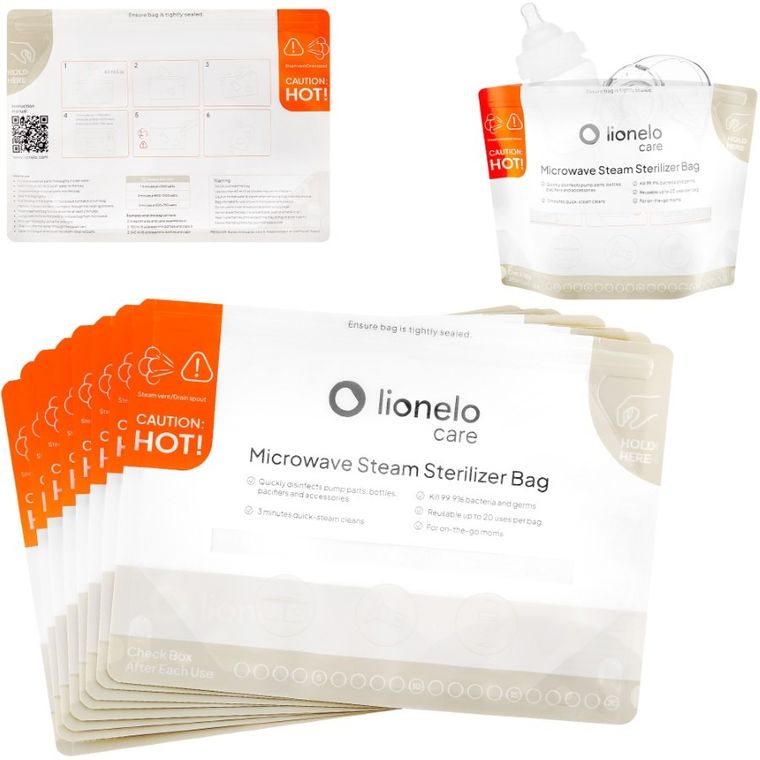 Lionelo, Thermobag, woreczki do sterylizacji, 16 szt.