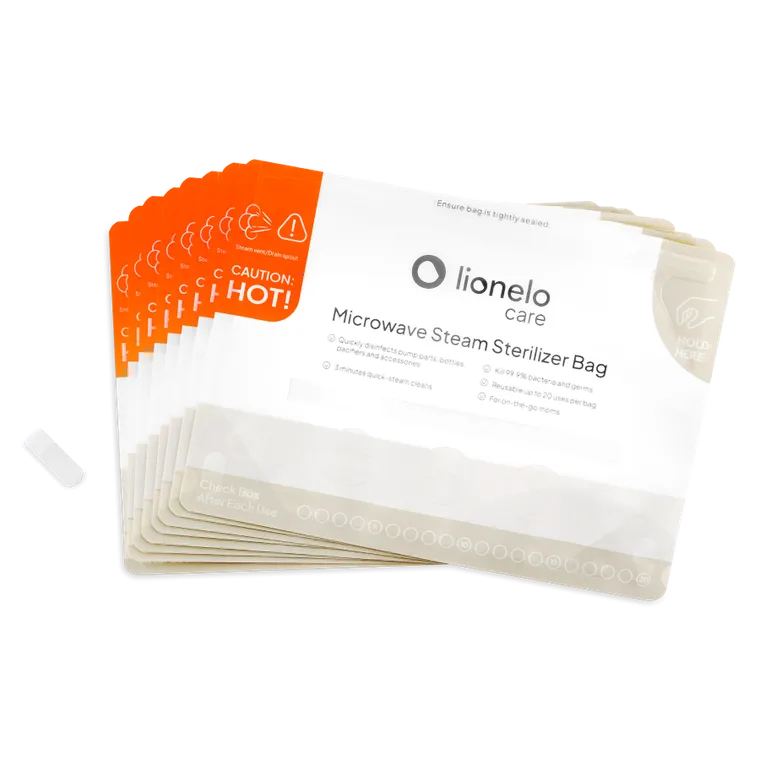 Lionelo, Thermobag, woreczki do sterylizacji w mikrofali, 8 szt.