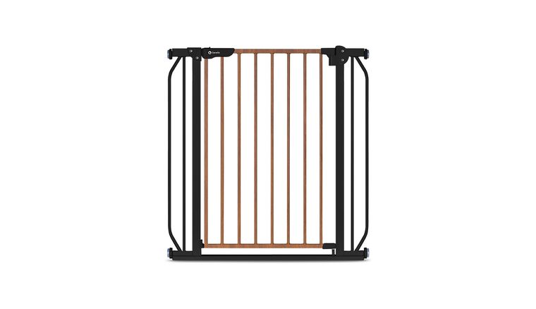 Lionelo, Truus, Slim, bramka ochronna, Black Carbon Natural