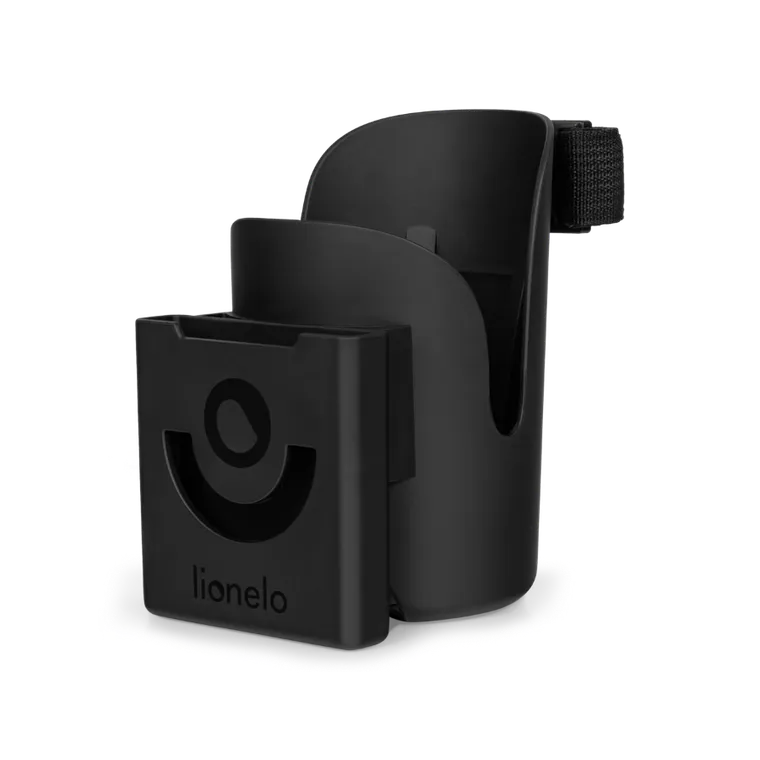 Lionelo, uchwyt na kubek i telefon, Ove Black Carbon