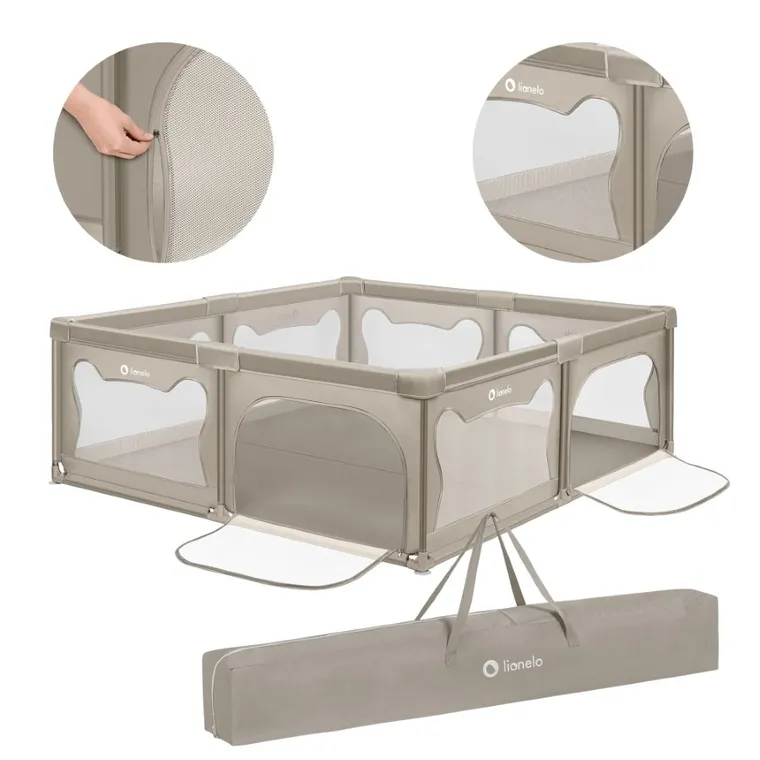 Lionelo, Willow XL, kojec, beige sand