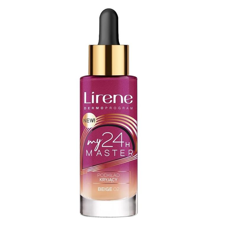 Lirene, My Master, podkład kryjący, nr 02, Beige, 30 ml