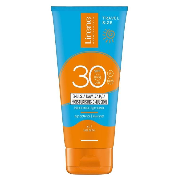 Lirene, Sun, emulsja nawilżająca, SPF30, 90 ml