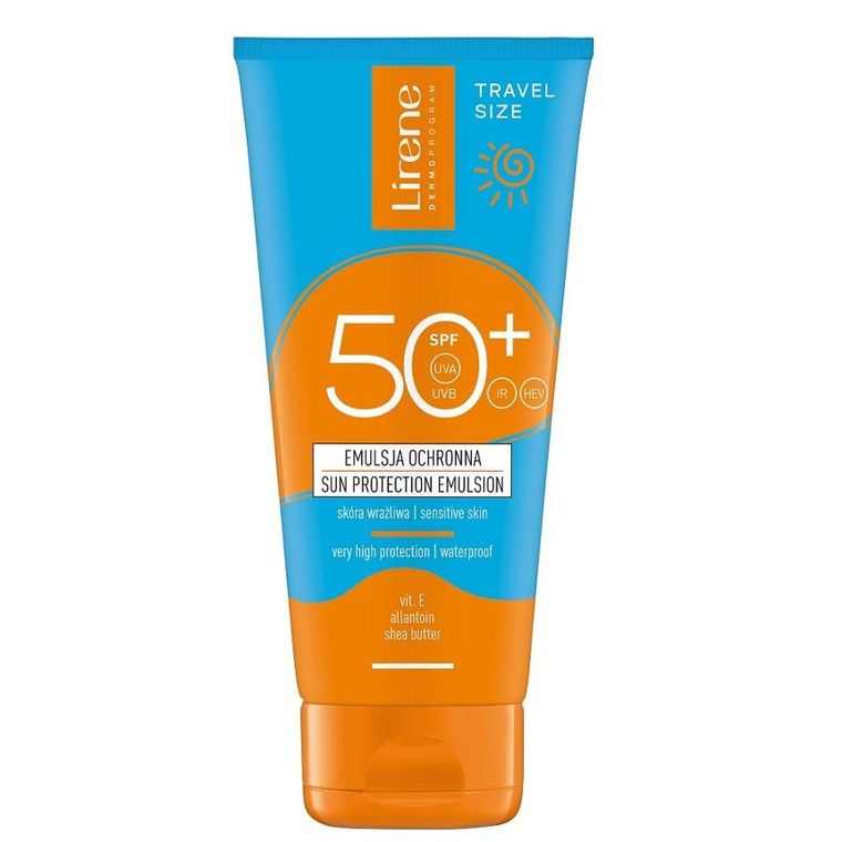 Lirene, Sun, emulsja ochronna, SPF50+, 90 ml