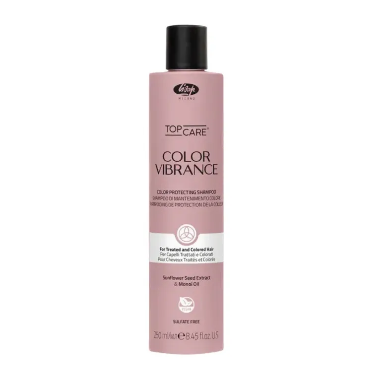 Lisap, Top Care Color Vibrance, szampon chroniący kolor do włosów farbowanych, 250 ml