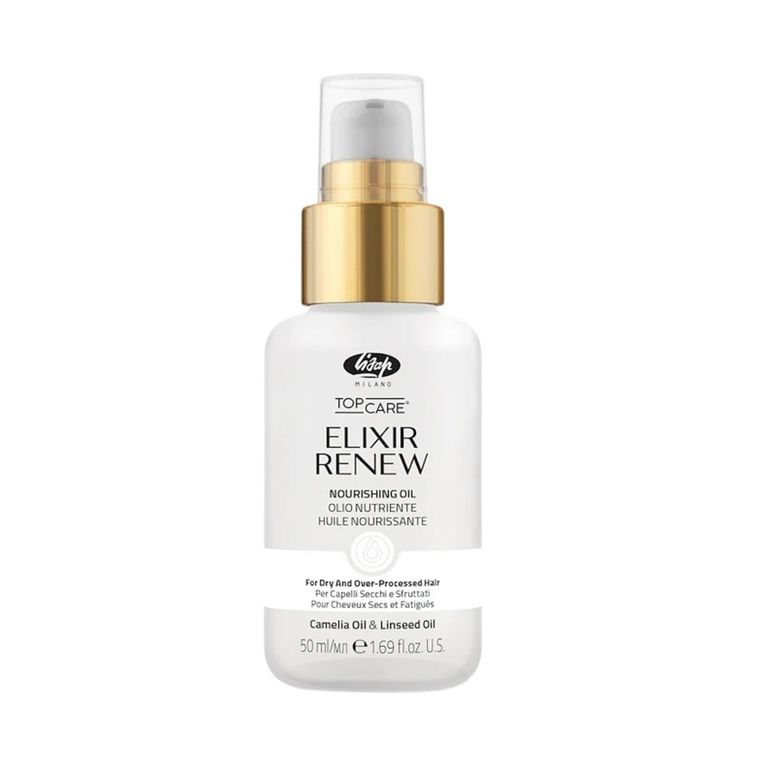Lisap, Top Care Elixir Renew, olejek odżywczy do włosów suchych i zniszczonych, 50 ml