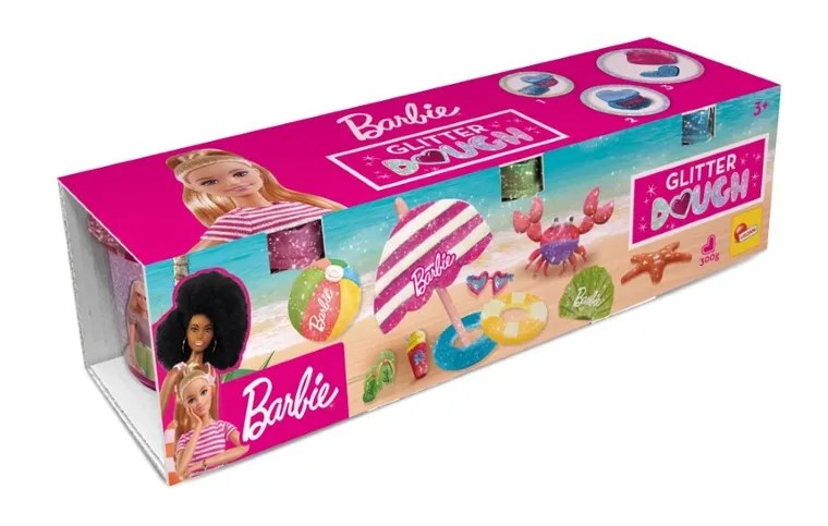 Lisciani, Barbie, Kamper, zestaw z ciastoliną