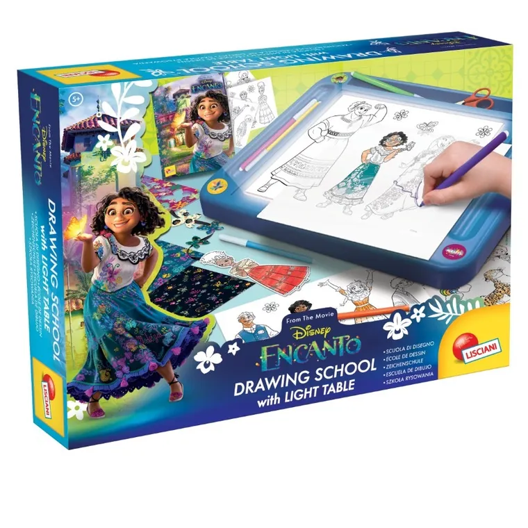 Lisciani, Encanto, szkoła rysowania z tablicą LED