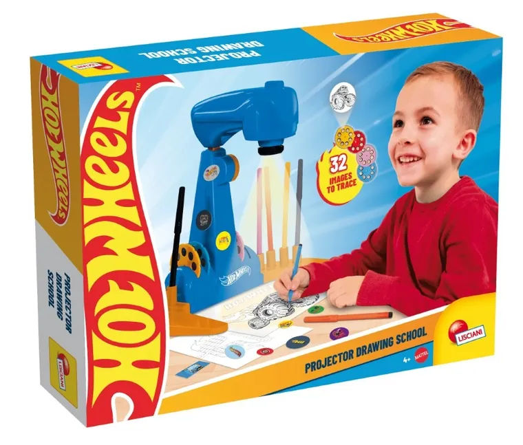 Lisciani, Hot Whells, Szkoła Rysowania Projektorem, zestaw artystyczny z projektorem