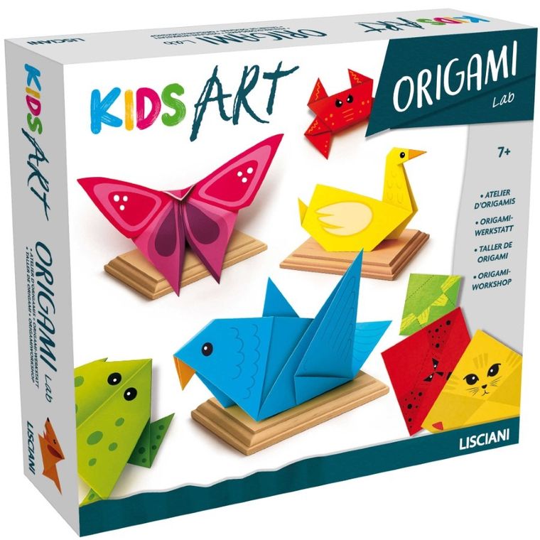 Lisciani, Kids Art, Laboratoirum origami, zestaw artystyczny
