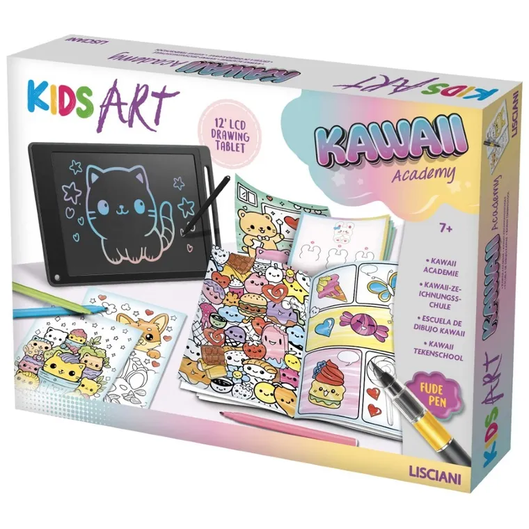 Lisciani, Kids Art, Laboratorium Kawaii, zestaw artystyczny
