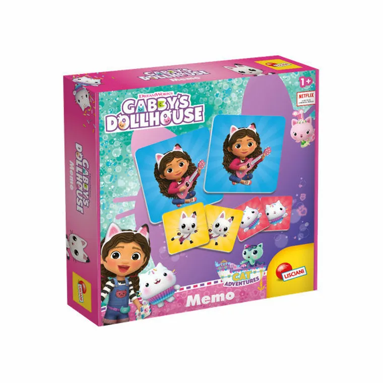 Lisciani, Koci Domek Gabi, Memo, gra pamięciowa