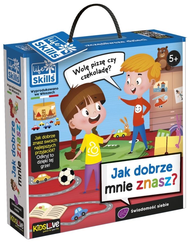 Lisciani, Life skills, Jak bardzo mnie znasz? gra familijna