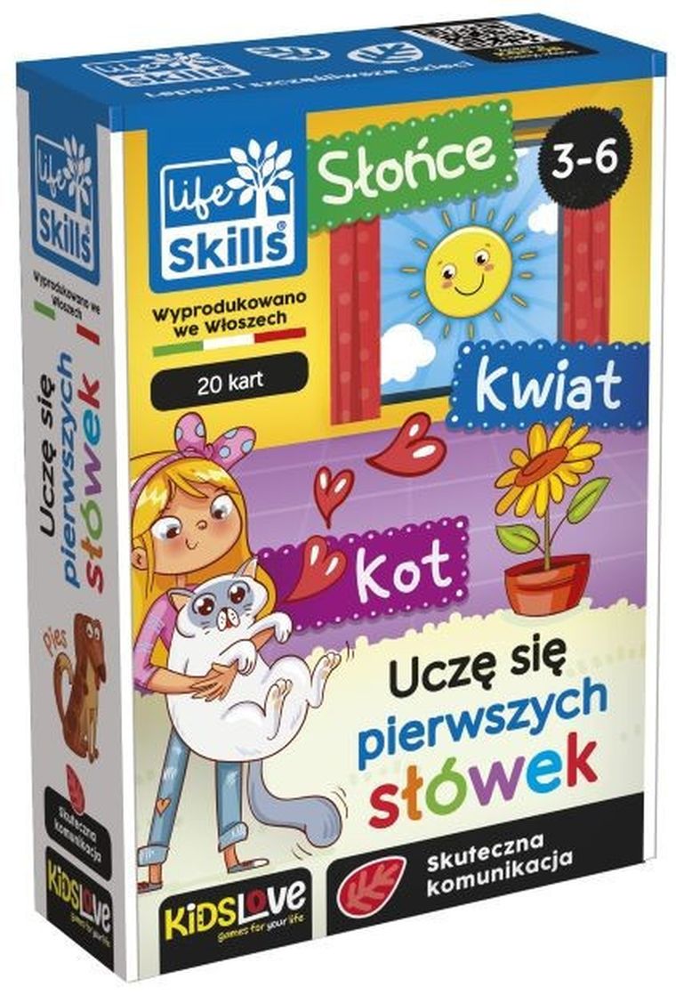 Lisciani, Life Skills, Uczę się pierwszych słówek, gra edukacyjna