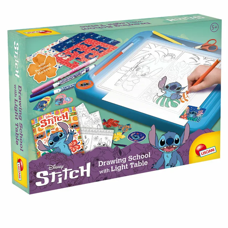 Lisciani, Lilo i Stitch, Szkoła rysowania z tablicą LED