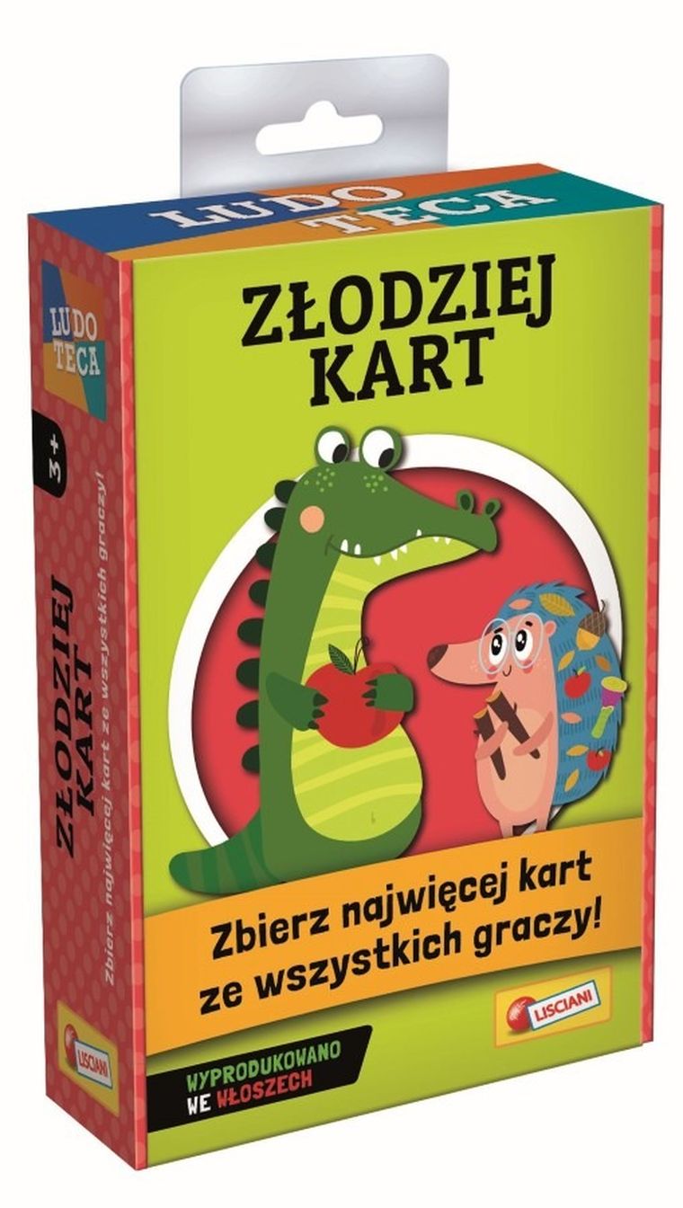 Lisciani, Ludoteca, gra karciana Złodziej Kart