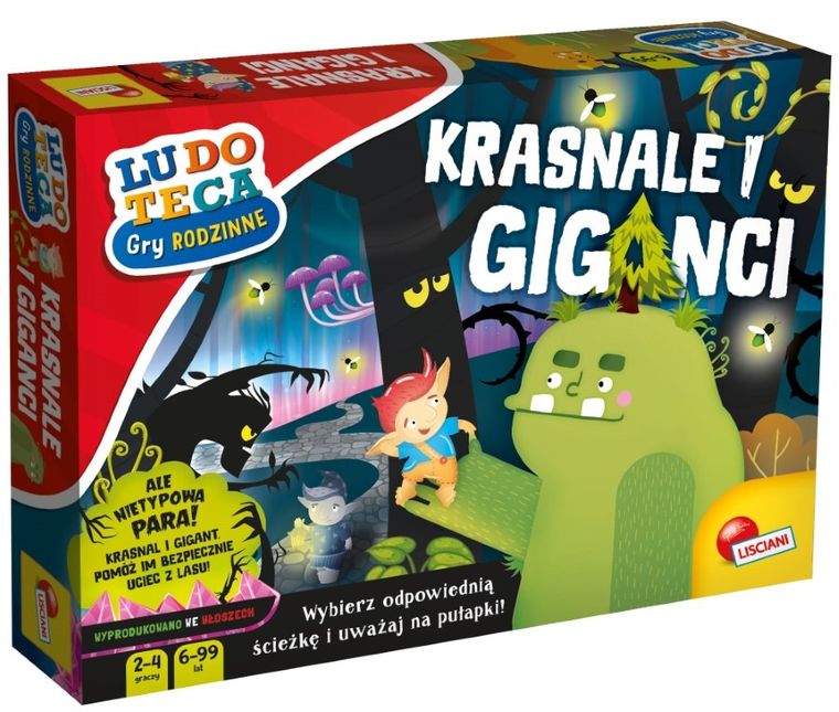 Lisciani, Ludoteca, Krasnale i giganci, gra rodzinna