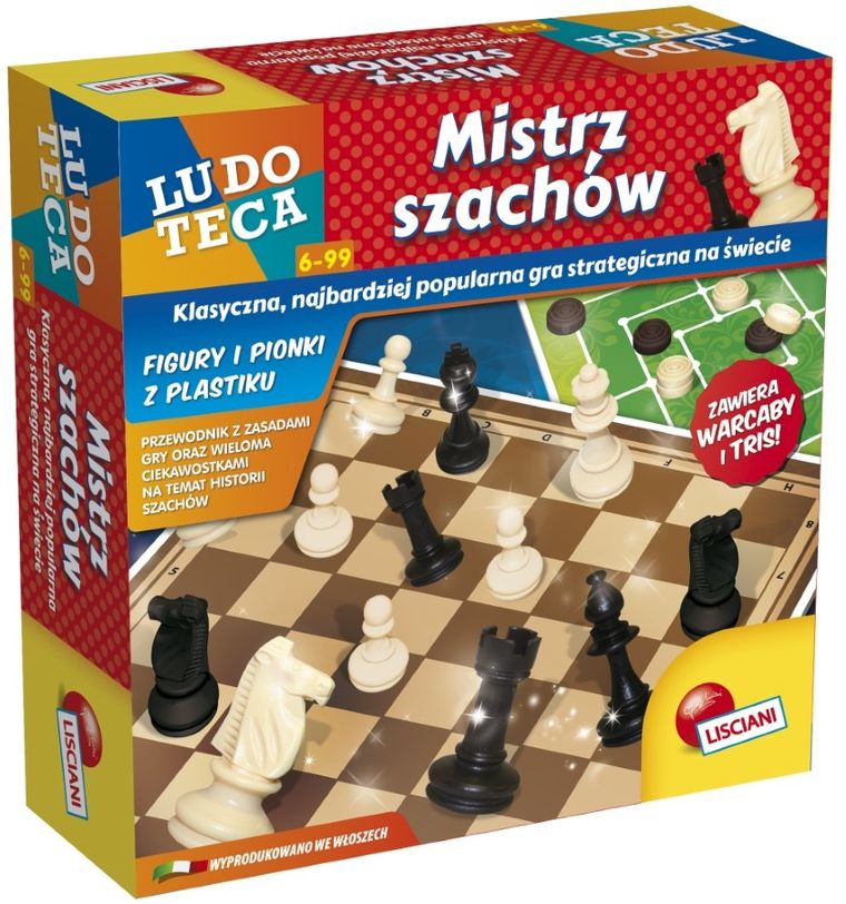 Lisciani, Ludoteca, Mistrz szachów, gra logiczna