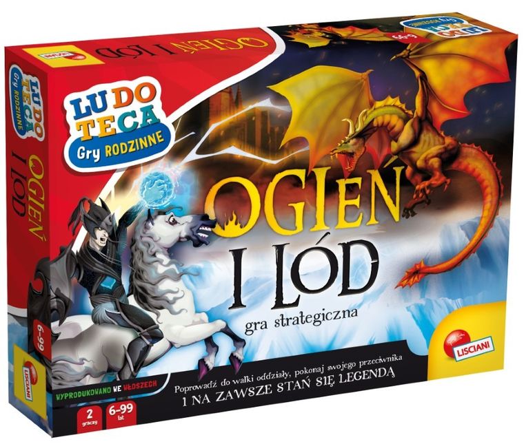 Lisciani, Ludoteca, Ogień i lód, gra rodzinna