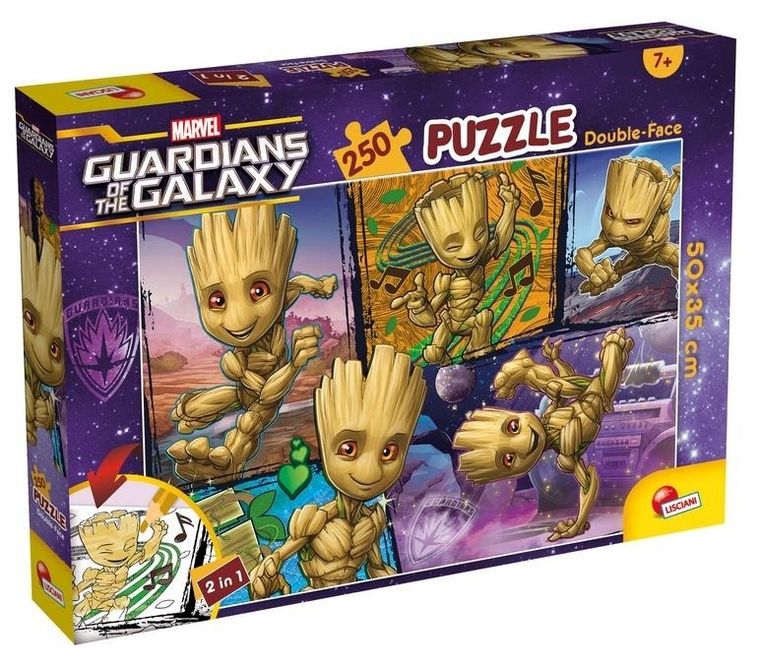 Lisciani, Marvel, Groot, puzzle, 250 elementów