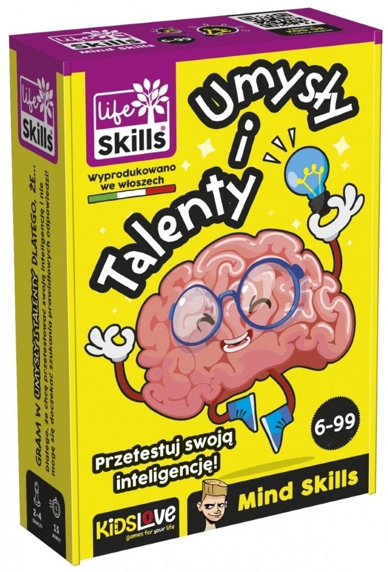 Lisciani, Mind skills, Umysł i talenty, gra karciana