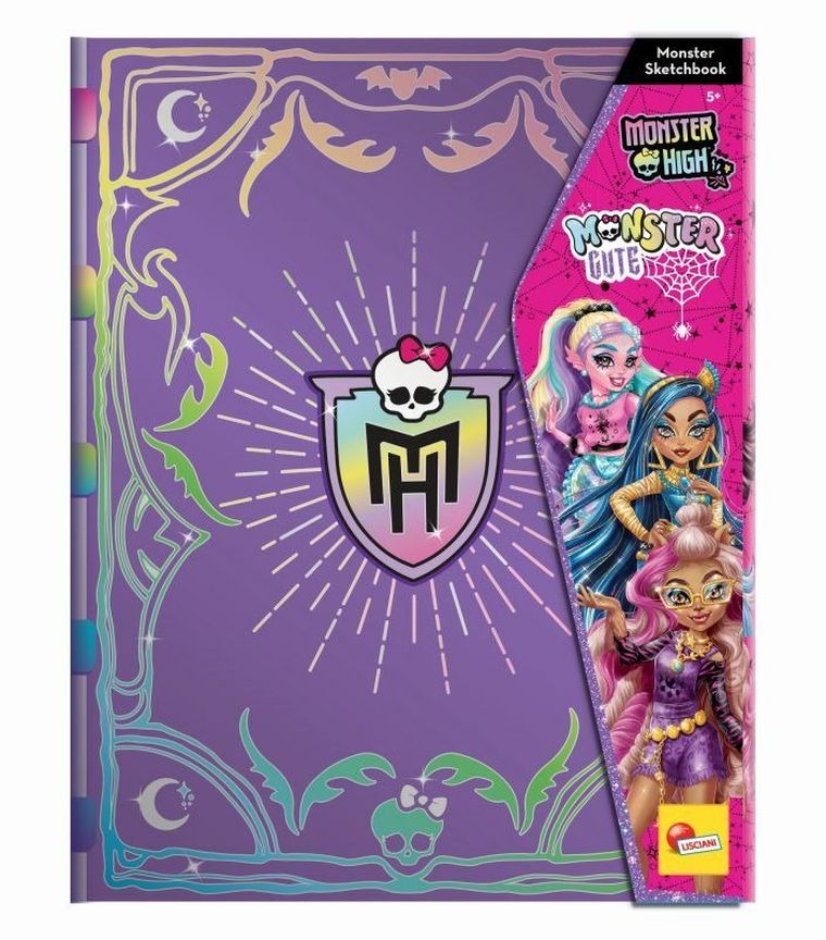 Lisciani, Monster High, Monster Cute, szkicownik