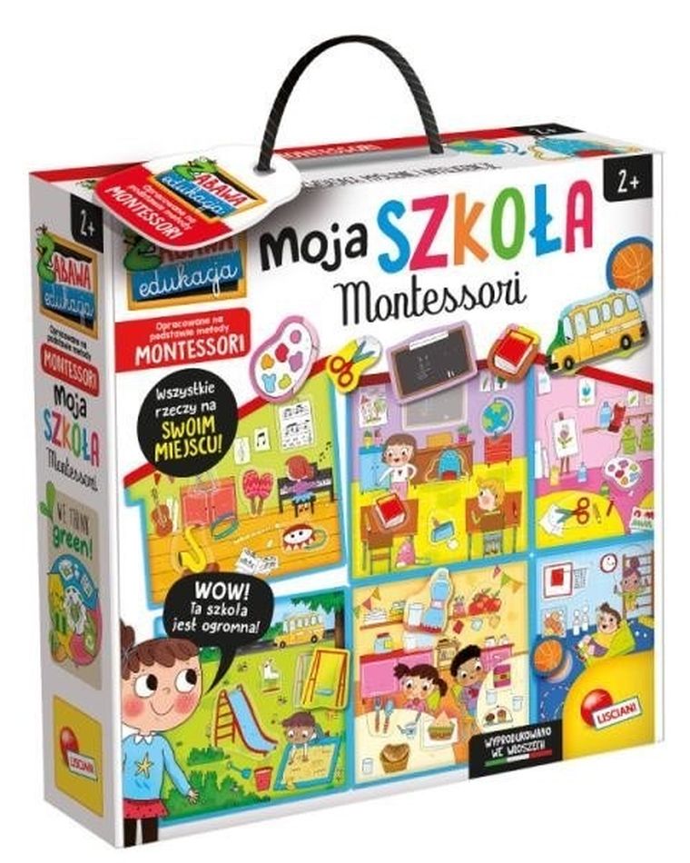 Lisciani, Montessori, Moja szkoła, gra familijna