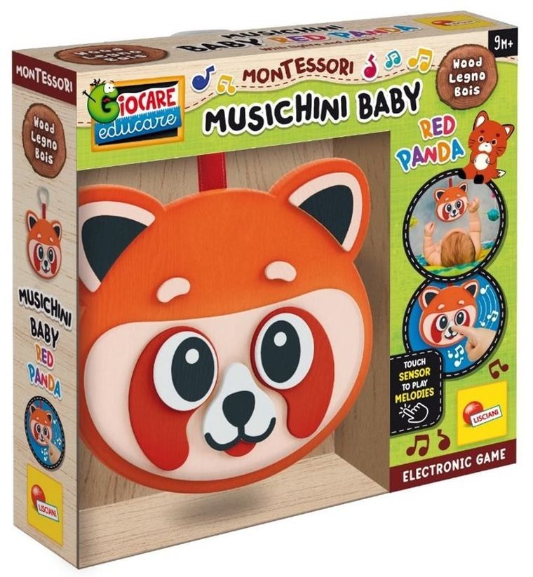 Lisciani, Montessori Wood, Muzyczna Panda