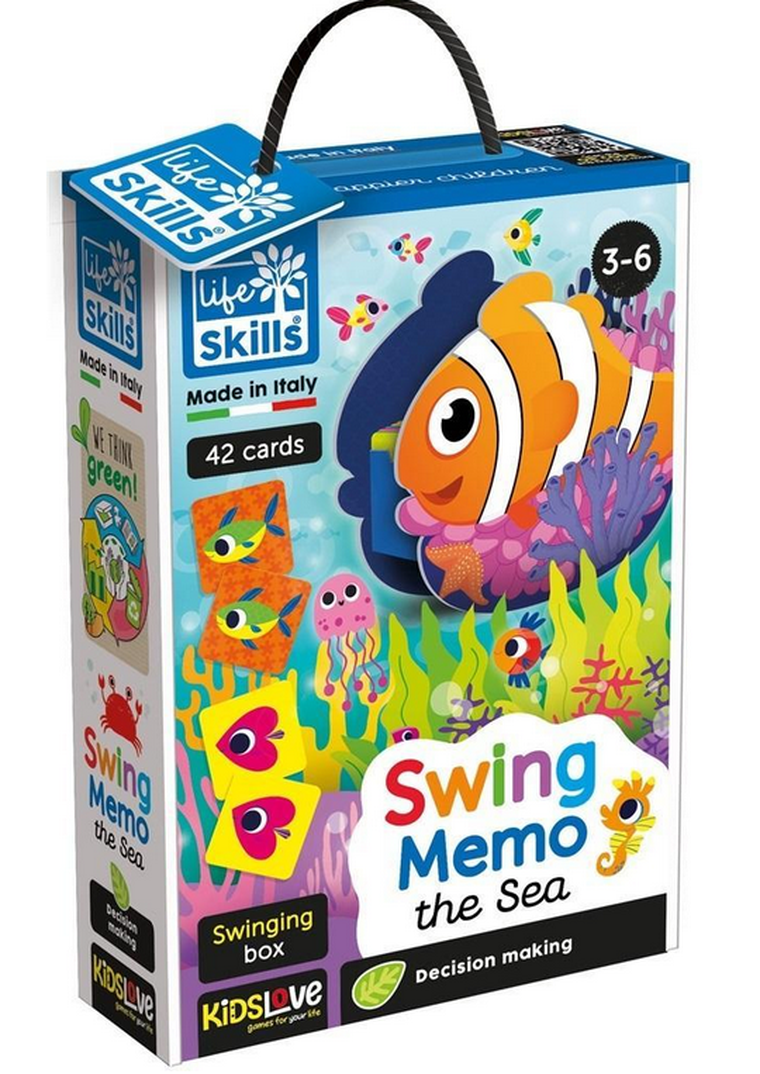 Lisciani, Morze Life skills, gra memo
