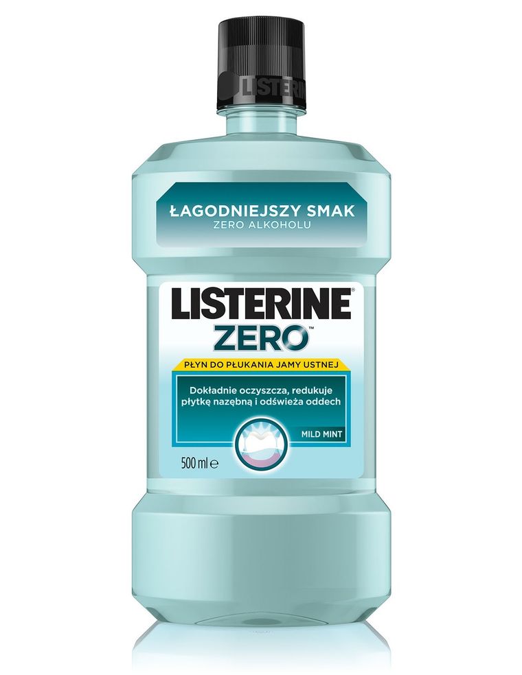 Listerine, Zero, płyn do płukania jamy ustnej, 500 ml
