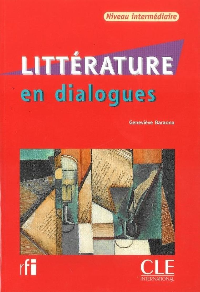 Litterature en dialogues niveau intermediare. Książka + CD