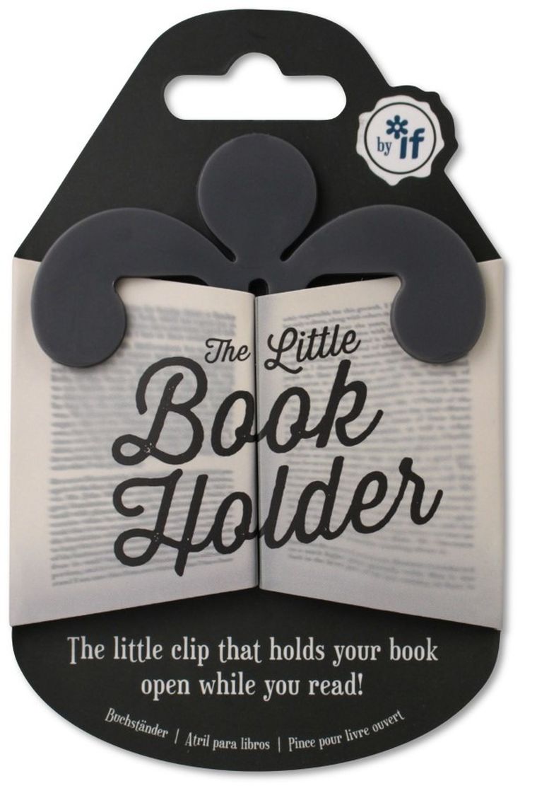 Little Book Holder, uchwyt do książki, szary