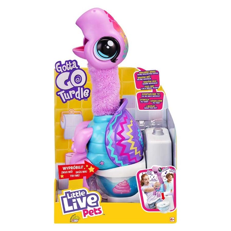Little Live Pets, Gotta Go, Żółw Sherbet, zabawka interaktywna