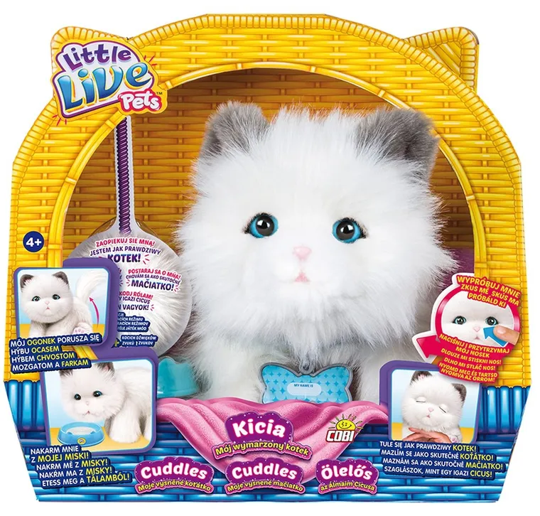 Little Live Pets, Kicia - mój wymarzony kotek, zabawka interaktywna