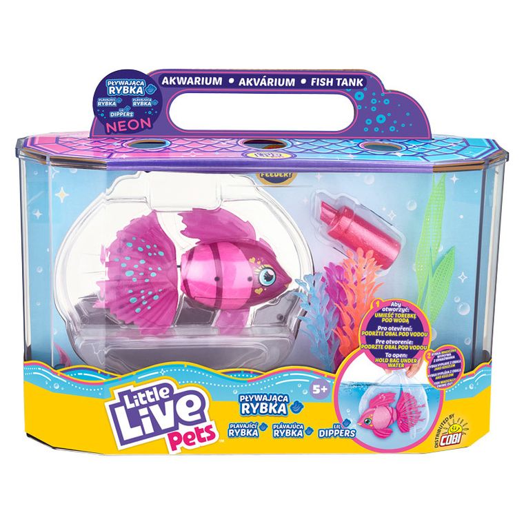 Little Live Pets, Rybka w akwarium, zabawka interaktywna