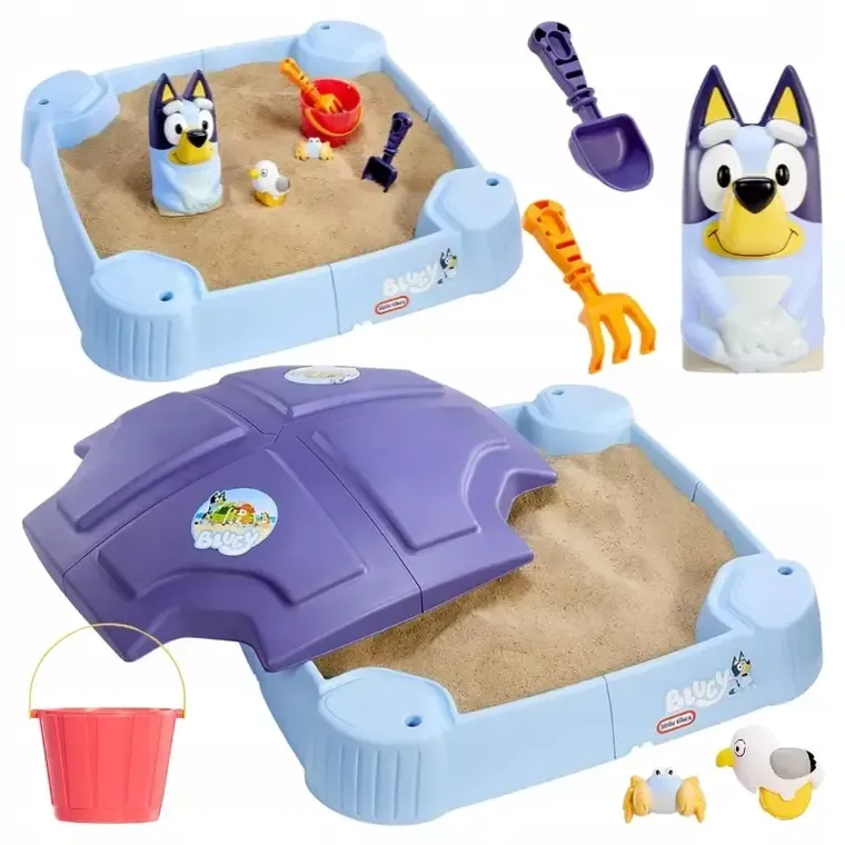 Little Tikes, Bluey, piaskownica, Dzień na plaży