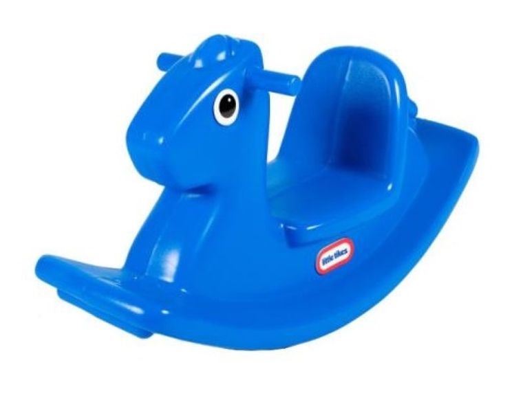 Little Tikes, koń na biegunach, niebieski