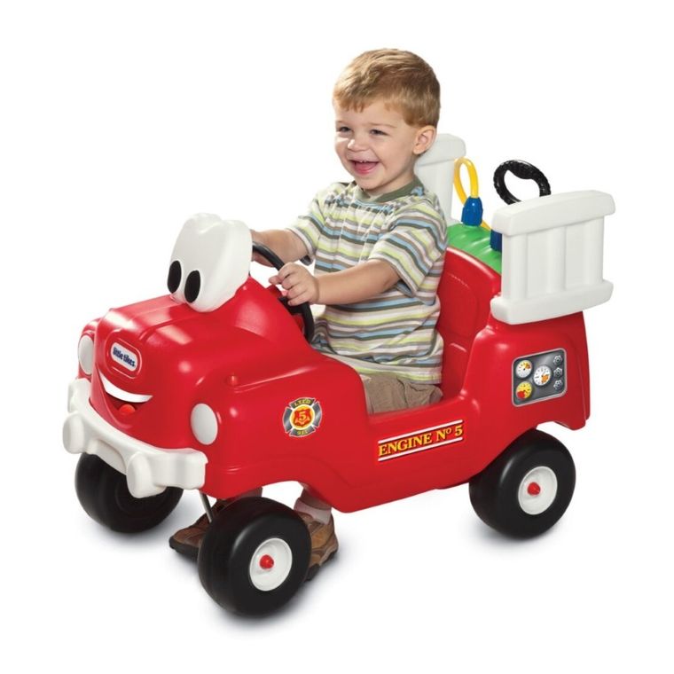 Little Tikes, Straż pożarna, jeździk z funkcją lania wody