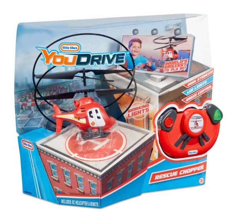 Little tikes, YouDrive, helikopter zdalnie sterowany, Rescue Chopper