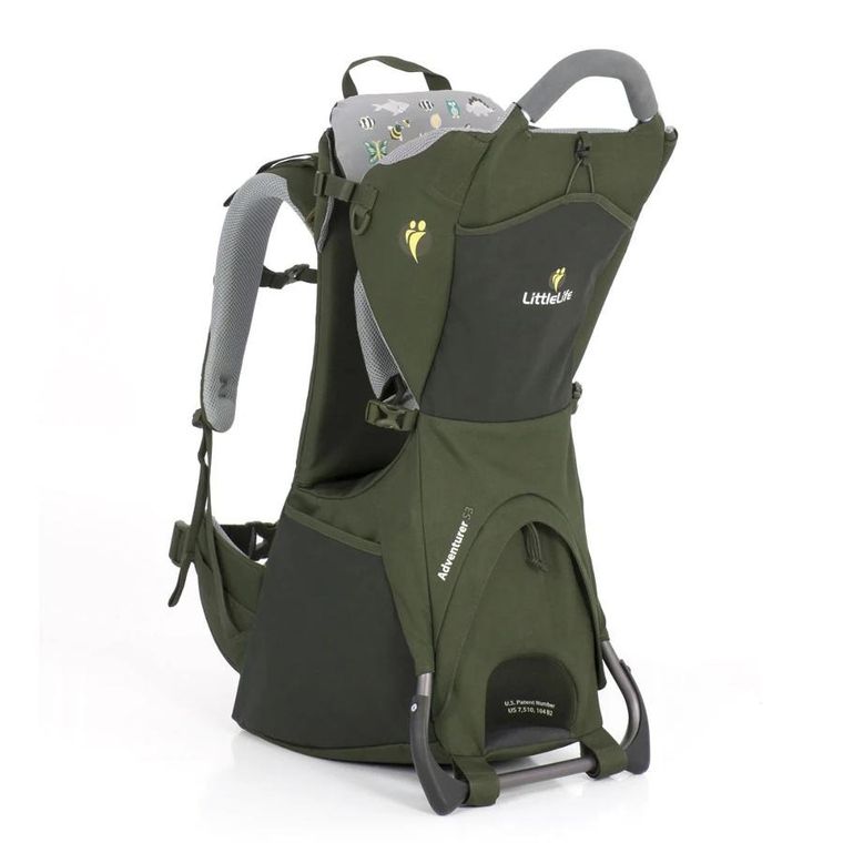 LittleLife, Adventurer S3, nosidełko turystyczne, zielone
