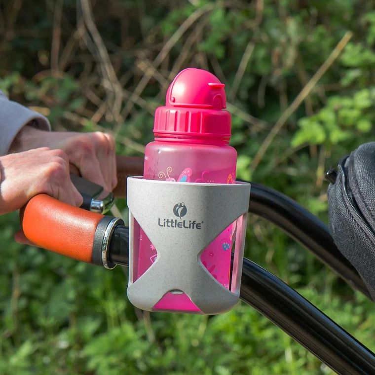 LittleLife, uchwyt na kubek, jasnoszary