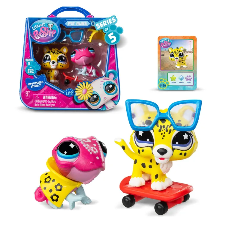Littlest Pet Shop, Opposites Attract, zestaw 2 figurek