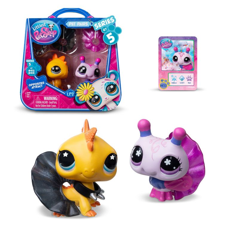 Littlest Pet Shop, Opposites Attract, zestaw 2 figurek