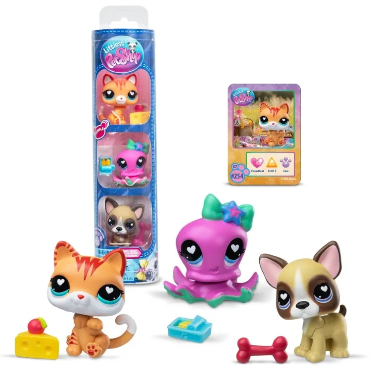 Littlest Pet Shop, Pet Trio, zestaw 3 figurek