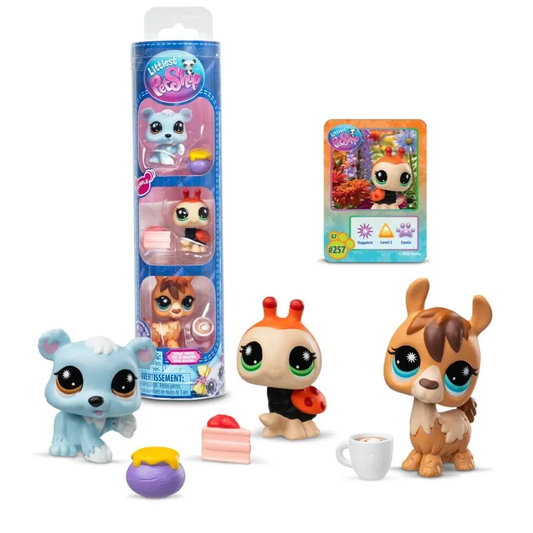 Littlest Pet Shop, Pet Trio, zestaw 3 figurek