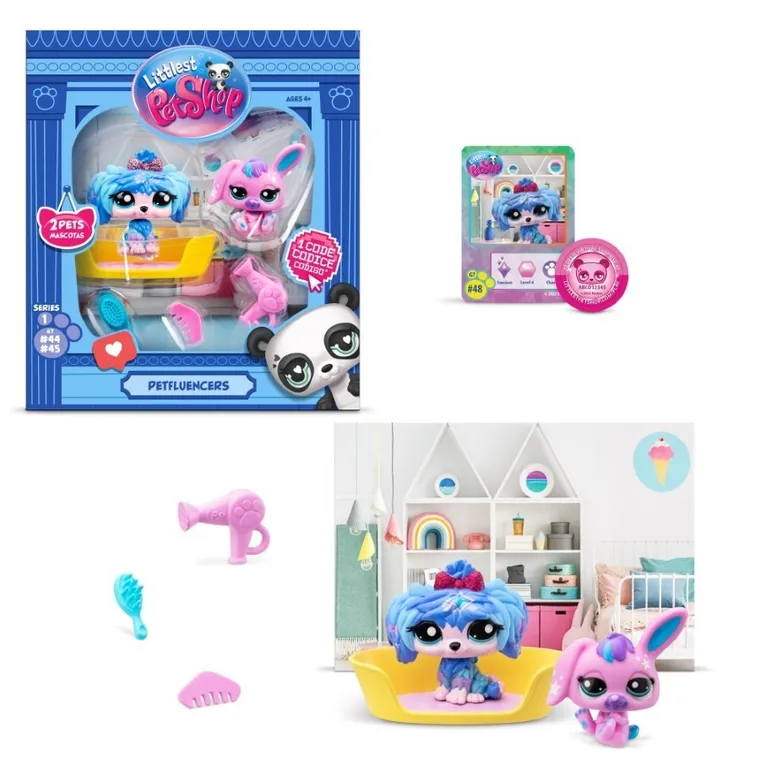 Littlest Pet Shop, Petfluencers, zestaw 2 figurek