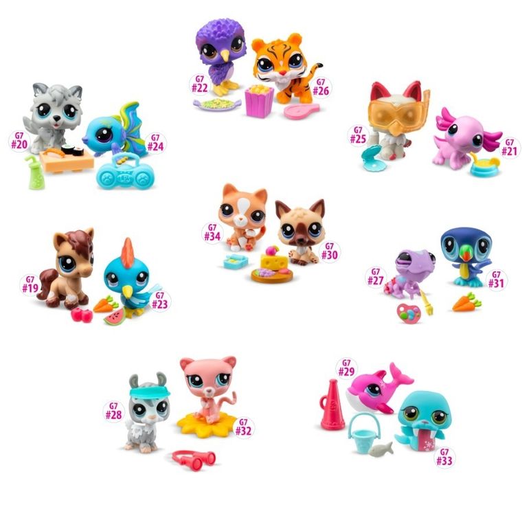 Littlest Pet Shop, zestaw 2 figurek