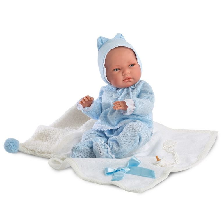 Llorens, Nico, lalka w niebieskim kostiumie, 40 cm