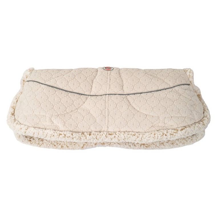 Lodger, Fleece, Birch, mufka do wózka, polarowa, beżowa