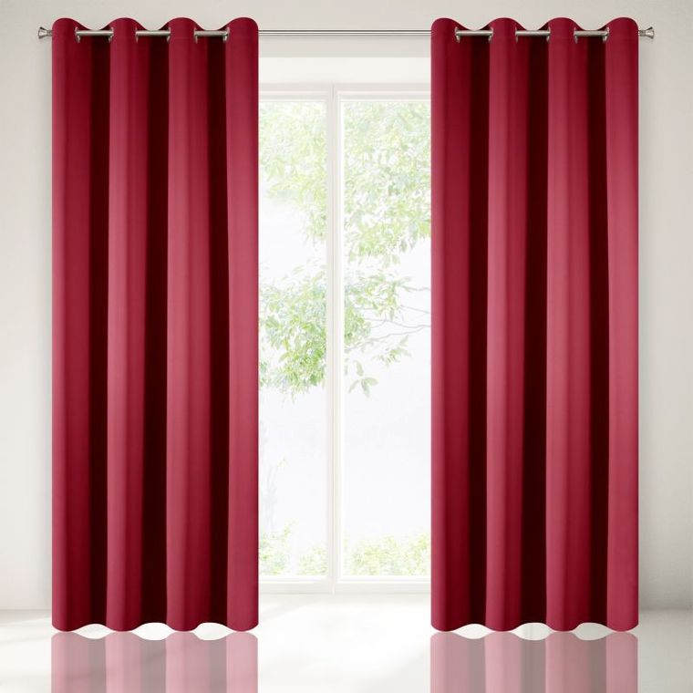 Logan, zasłona z tkaniny zaciemniającej, 135-250 cm